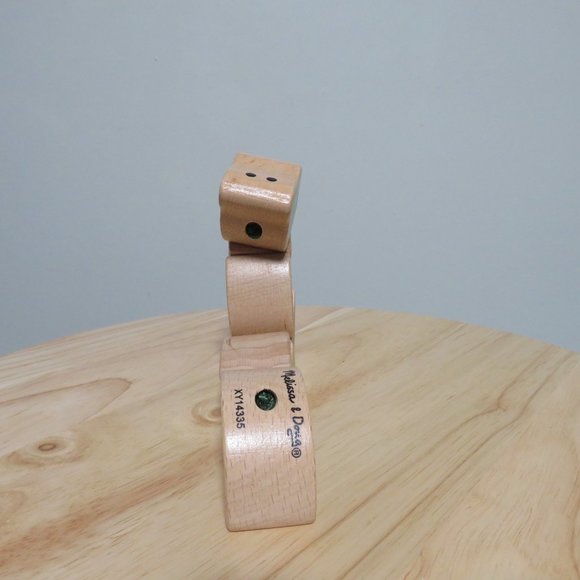 Melissa & Doug Wood "Twisty" Segmented Smiling Snake Toy - Picture 2 of 9